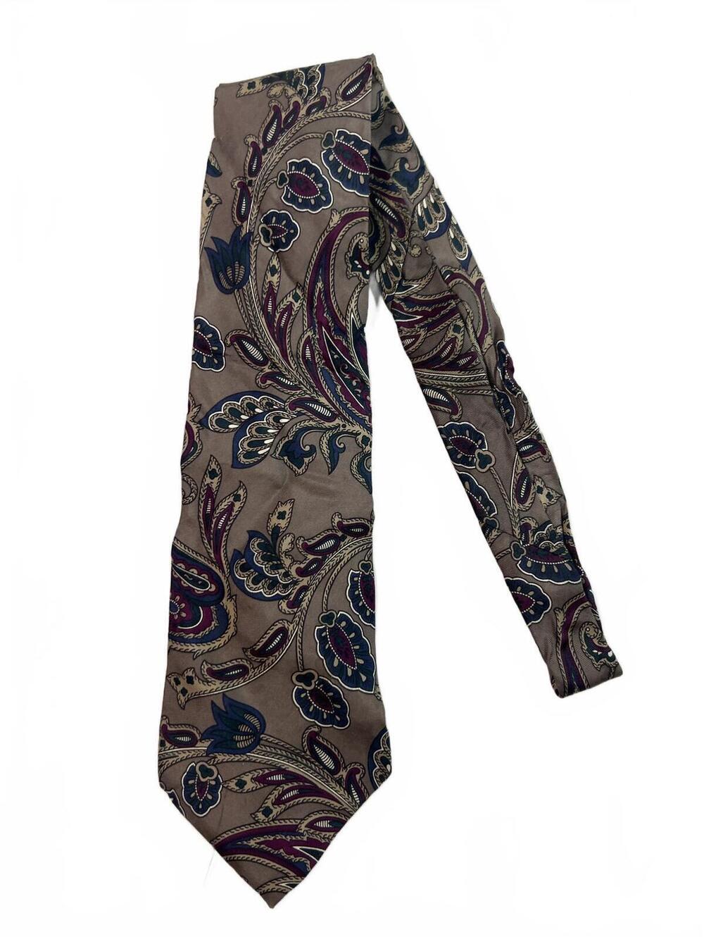 Wembley 100% Silk Paisley Patterned Tie